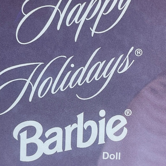 Happy Holidays Barbie Doll 1998
Special Edition Mattel #20200
NEW Vintage - Picture 11 of 11